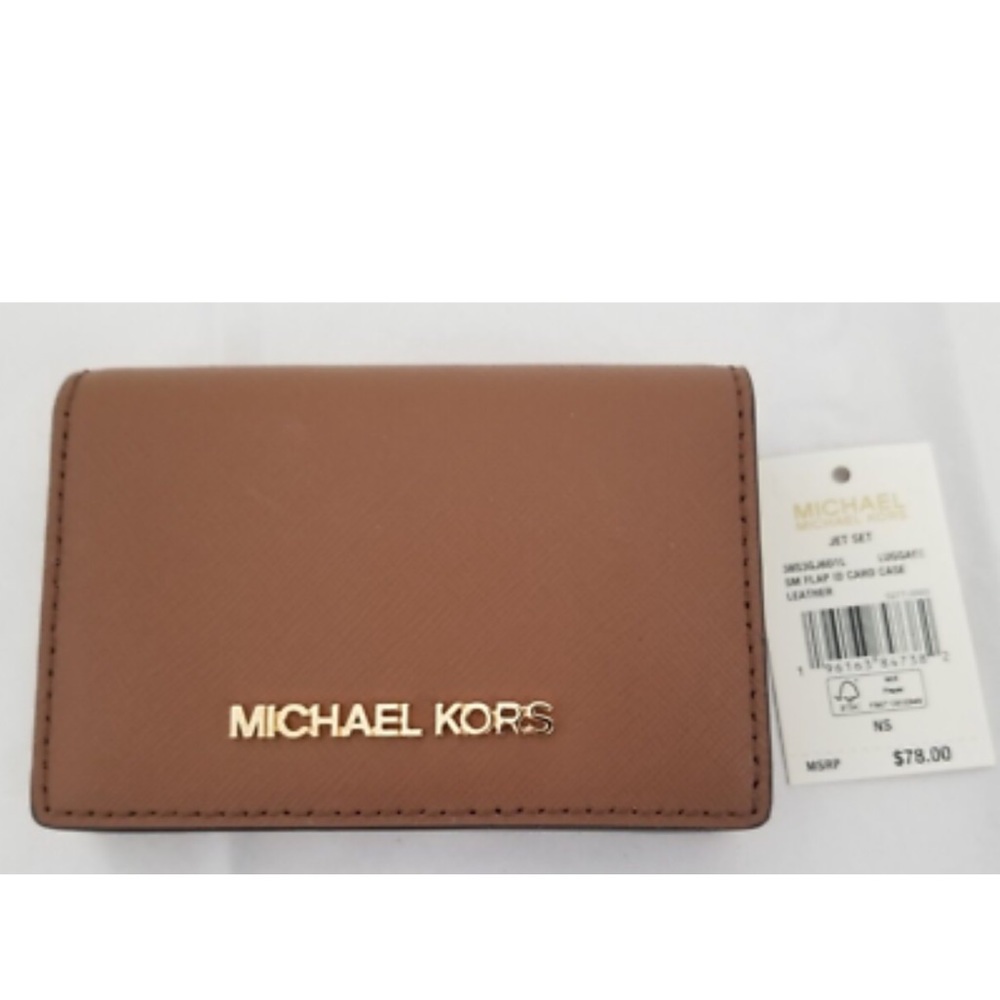 Michael Kors Small Flap ID Card Case Wallet